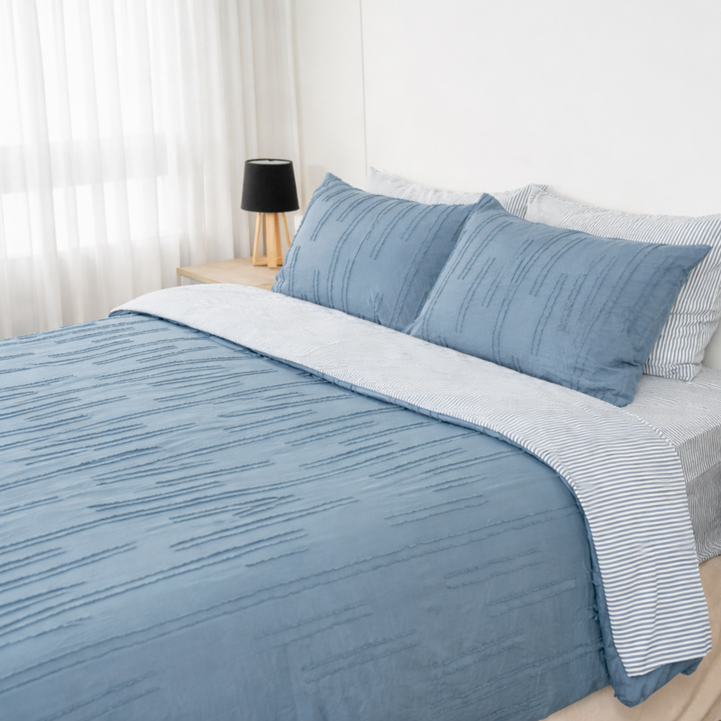FUNDA DE PLUMÓN WARM COMFORT BLUE
