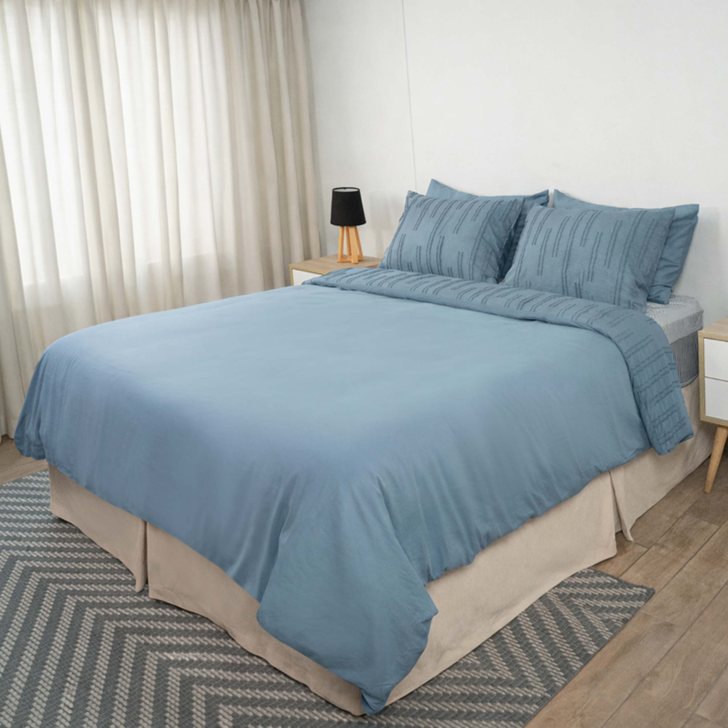 FUNDA DE PLUMÓN WARM COMFORT BLUE