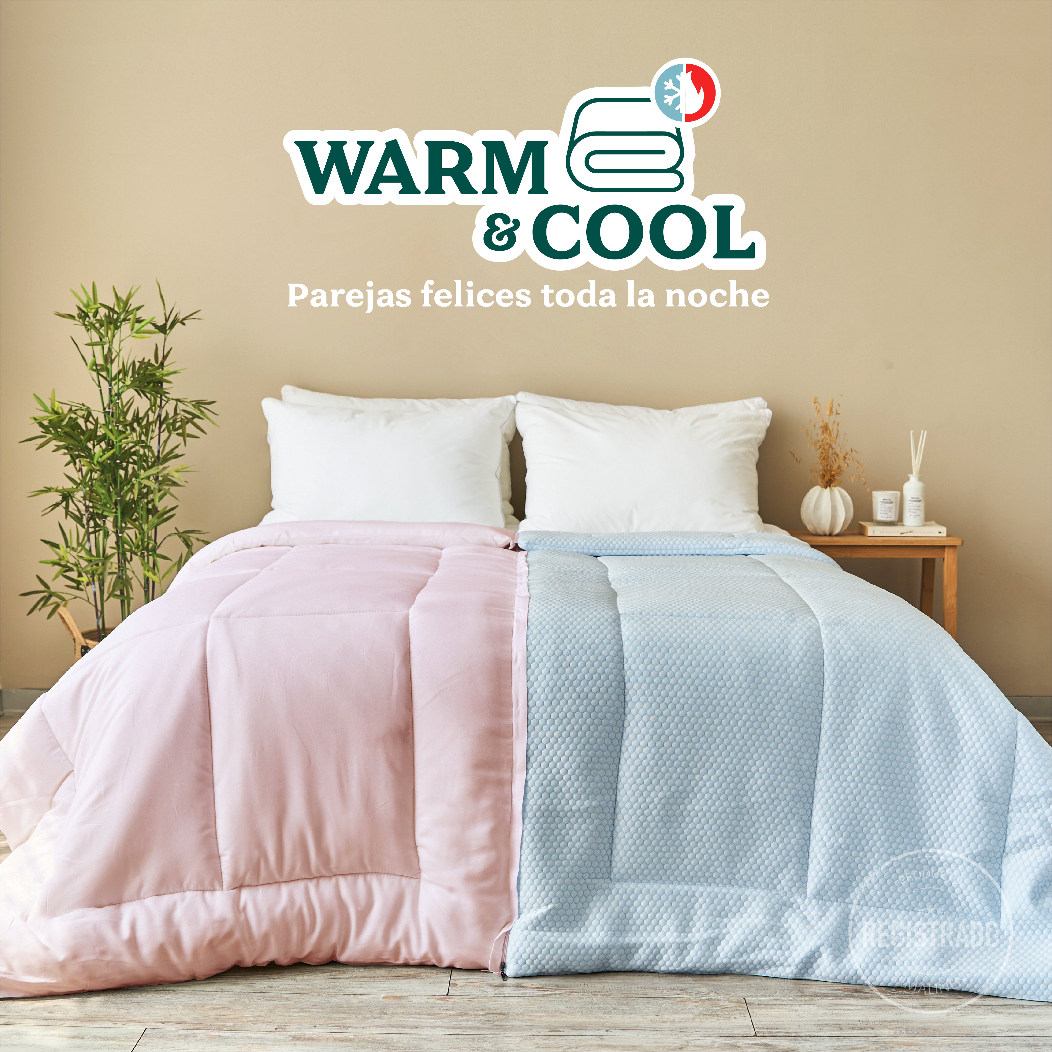 PLUMÓN WARM & COOL - PAREJAS FELICES