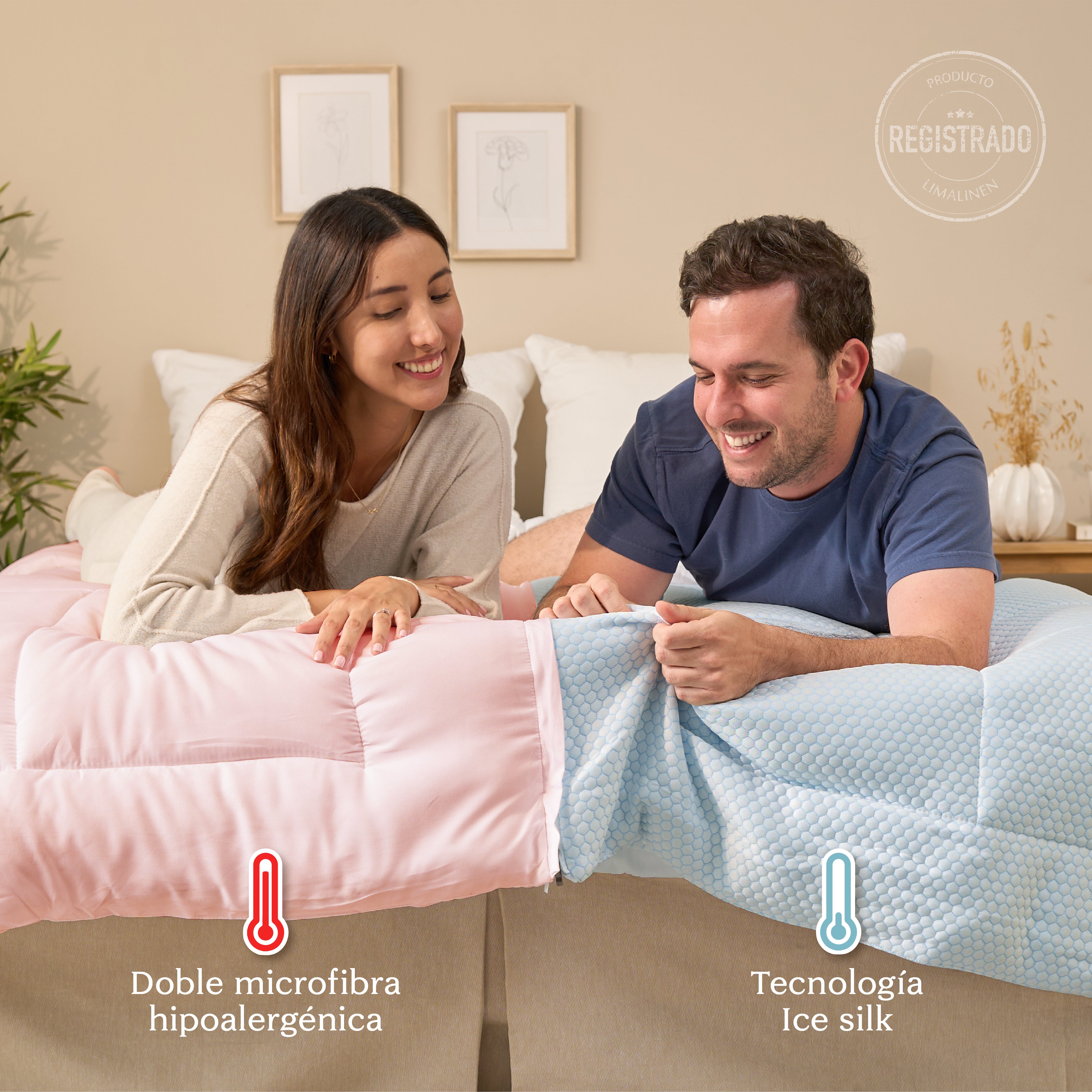 PLUMÓN WARM & COOL - PAREJAS FELICES