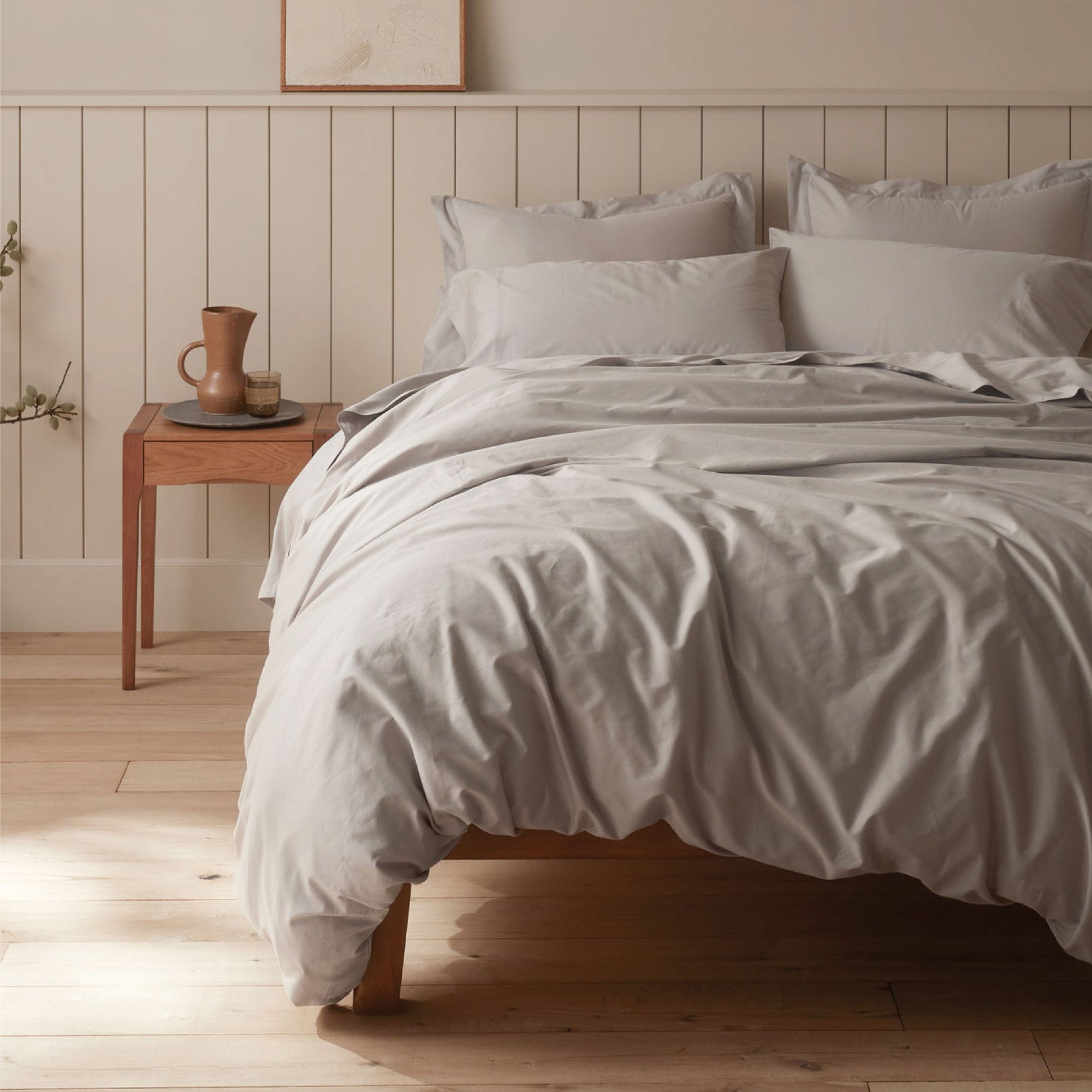 PACK PLUMÓN HIPOALERGÉNICO PREMIUM + FUNDA DE PLUMÓN GRIS