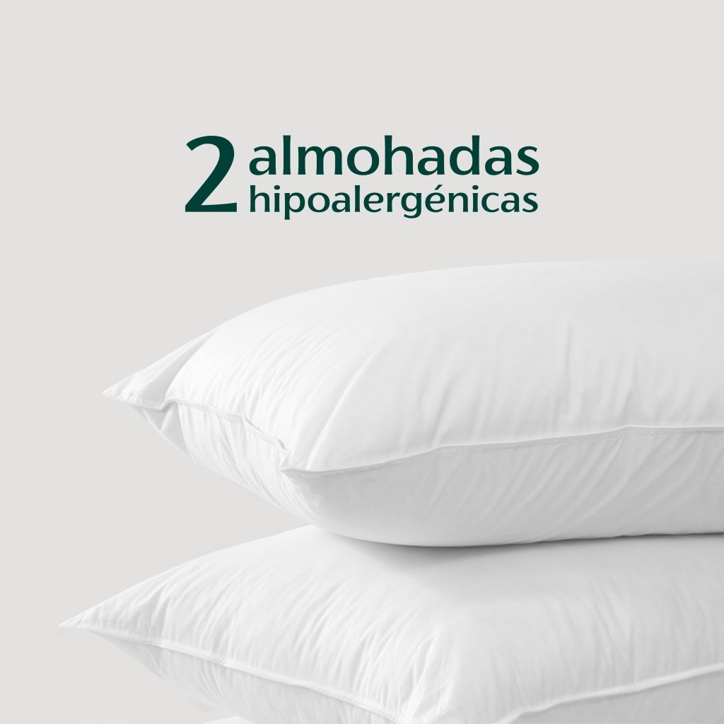 PACK DE ALMOHADAS HIPOALERGÉNICAS