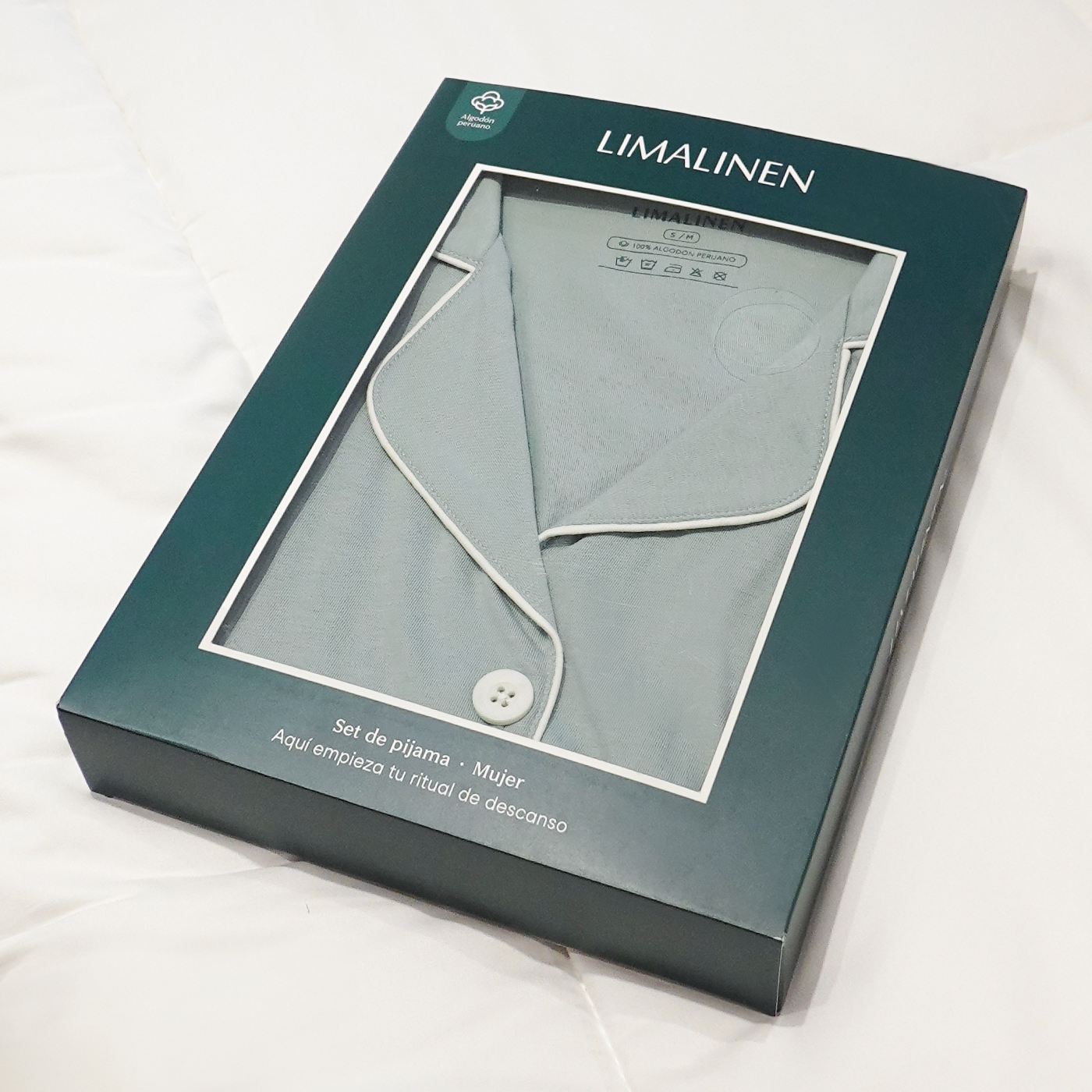 PIJAMA VERDE CEMENTO