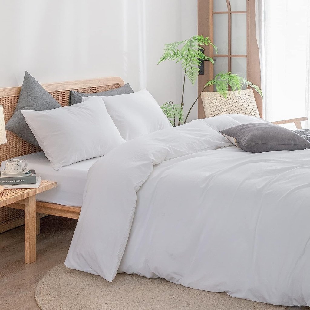 FUNDA DE PLUMÓN SATÍN BLANCO HOTEL