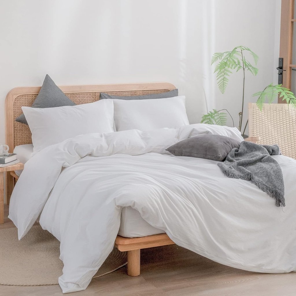 FUNDA DE PLUMÓN SATÍN BLANCO HOTEL