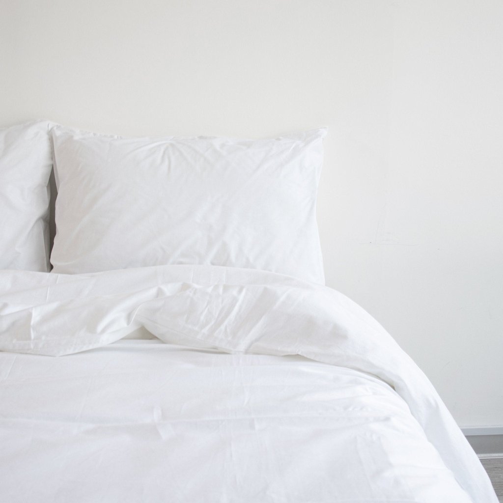 FUNDA DE PLUMÓN SATÍN BLANCO HOTEL