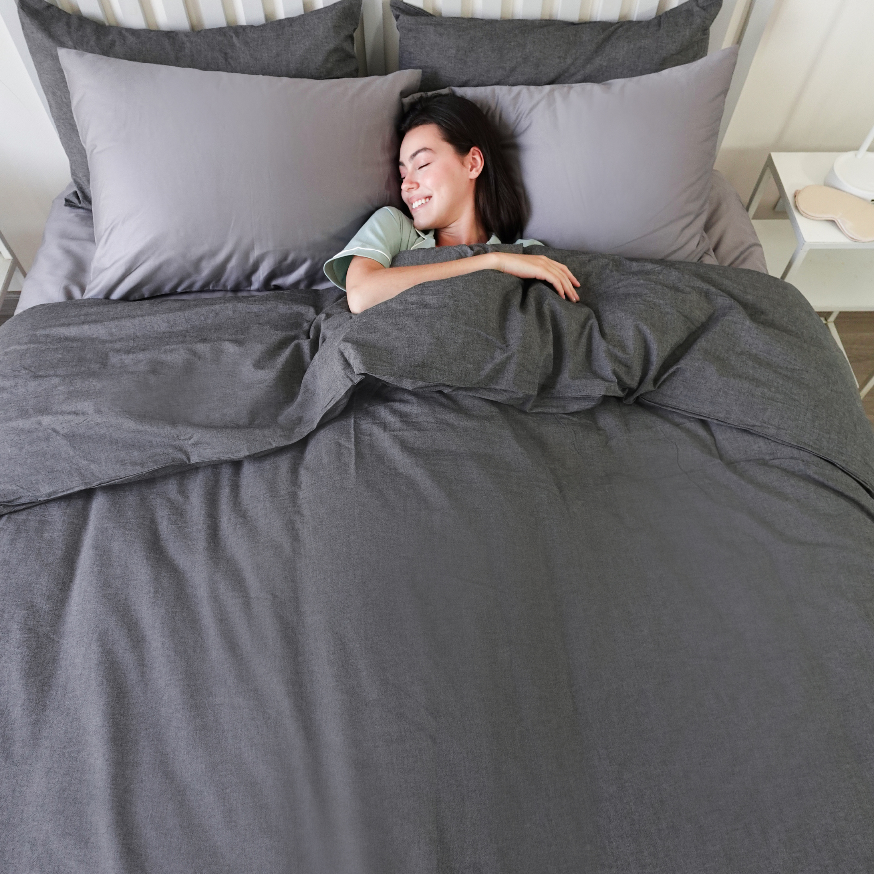 PACK PLUMÓN HIPOALERGÉNICO PREMIUM + FUNDA DE PLUMÓN CHARCOAL