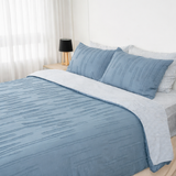 FUNDA DE PLUMÓN COMFORT BLUE