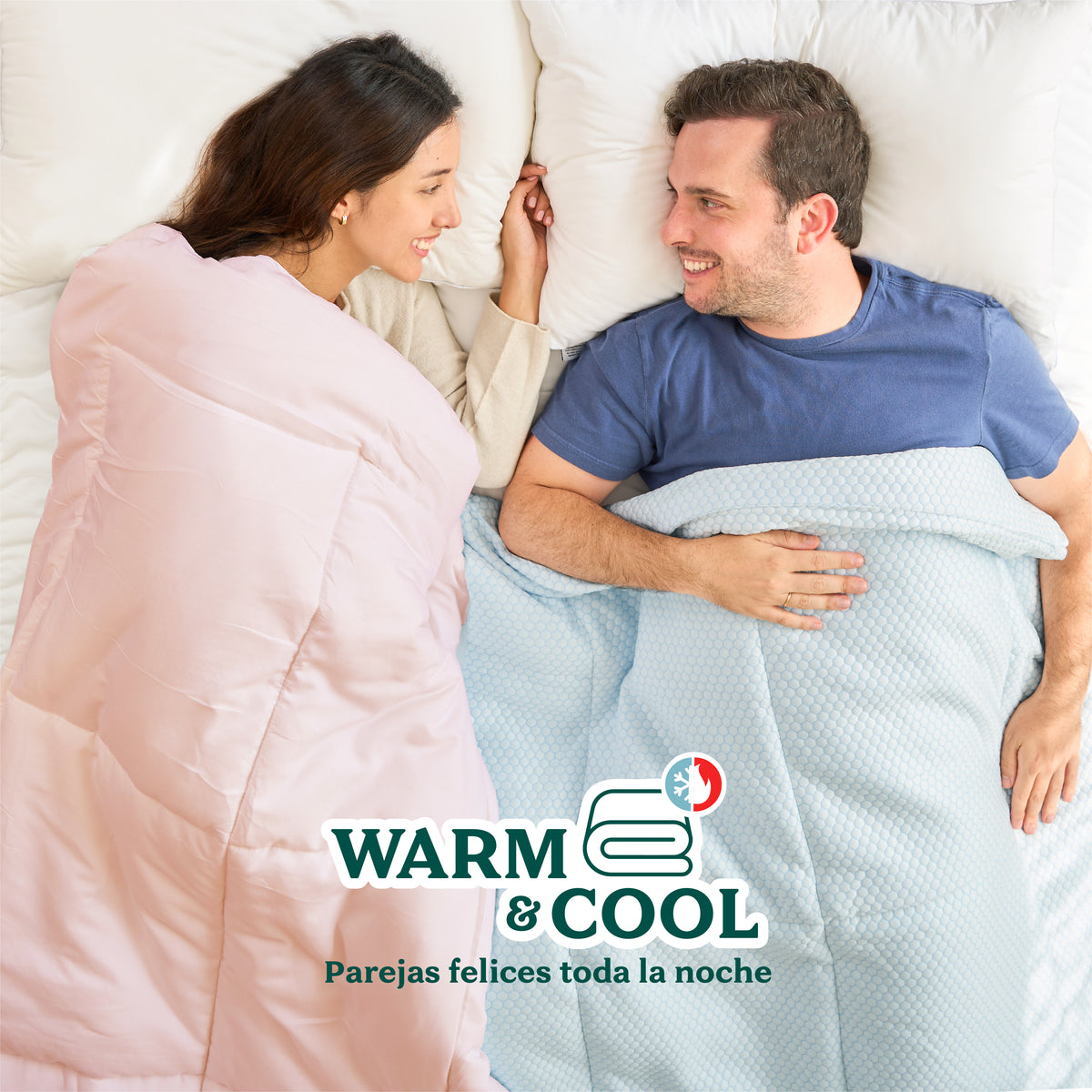 PLUMÓN WARM & COOL - PAREJAS FELICES