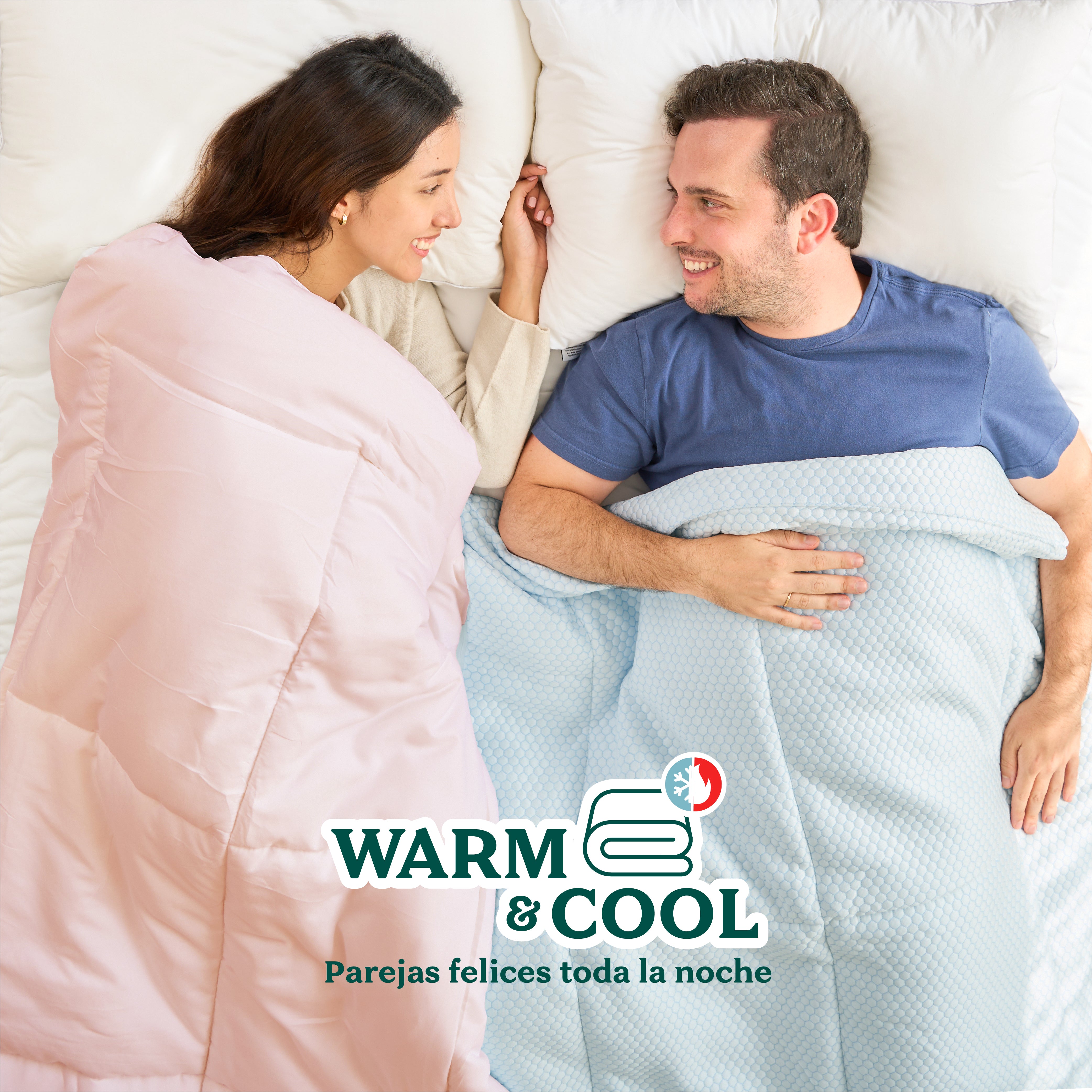 PLUMÓN WARM & COOL - PAREJAS FELICES