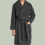BATA TOALLA CHARCOAL