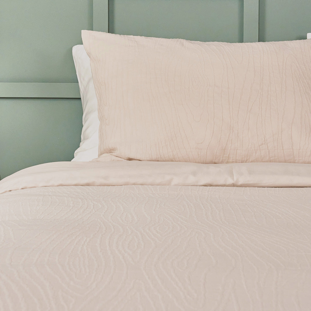 FUNDA DE PLUMÓN LUXURY GREIGE WAVES