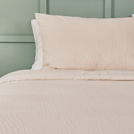 FUNDA DE PLUMÓN LUXURY GREIGE WAVES
