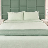 MANTA DECORATIVA MUSELINA SEA GREEN