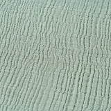 MANTA DECORATIVA MUSELINA SEA GREEN