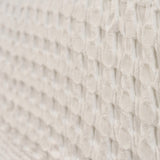 MANTA DECORATIVA WAFFLE WHITE
