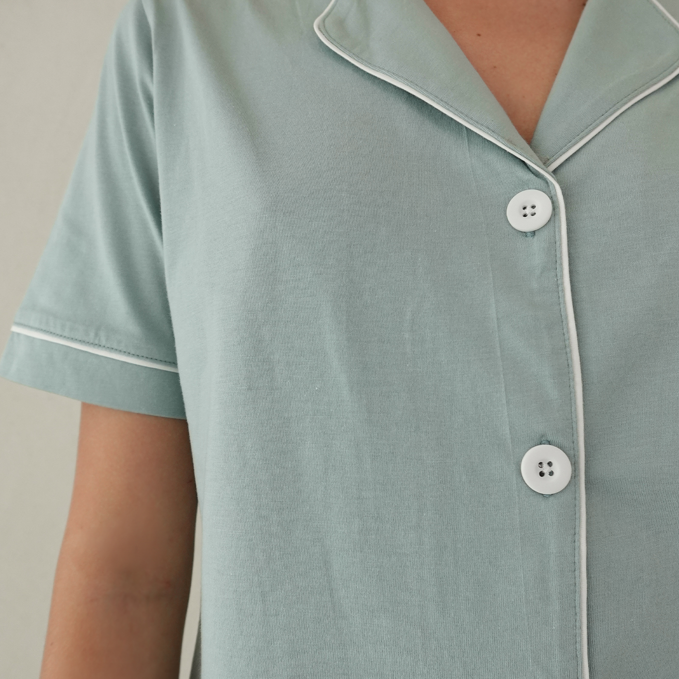 PIJAMA VERDE CEMENTO