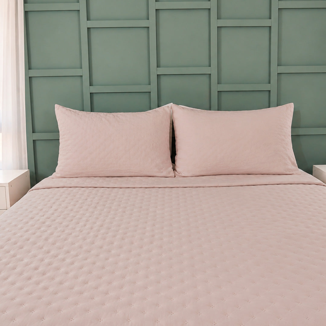 QUILT - CUBRECAMA DE VERANO BEIGE NEW