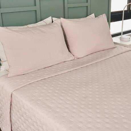 QUILT - CUBRECAMA DE VERANO BEIGE NEW