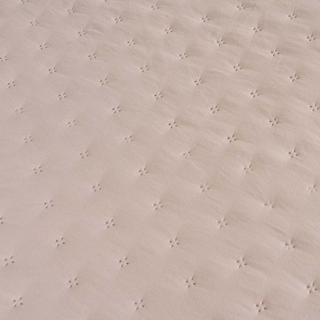 QUILT - CUBRECAMA DE VERANO BEIGE NEW