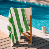 TOALLA DE PLAYA GREEN STRIPES