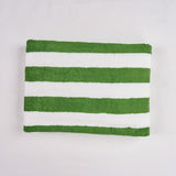 TOALLA DE PLAYA GREEN STRIPES