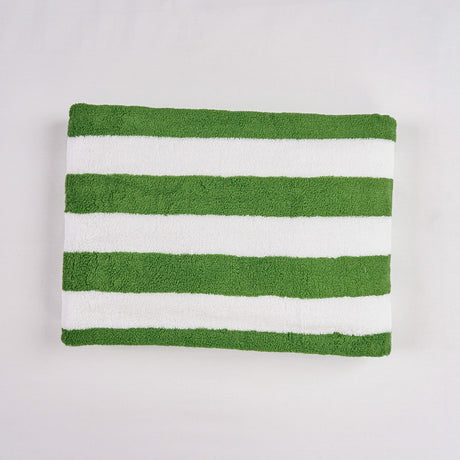 TOALLA DE PLAYA GREEN STRIPES