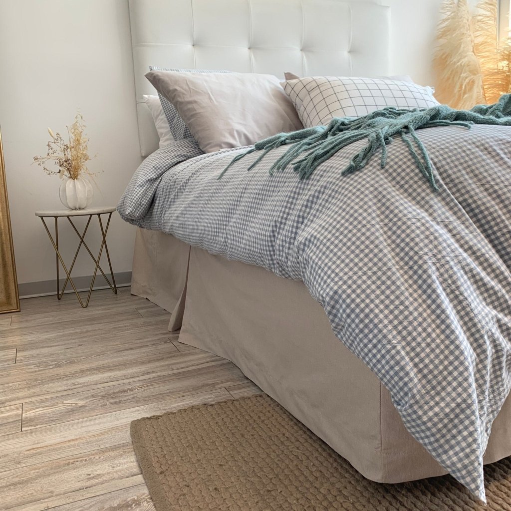 FALDÓN CAMA BEIGE