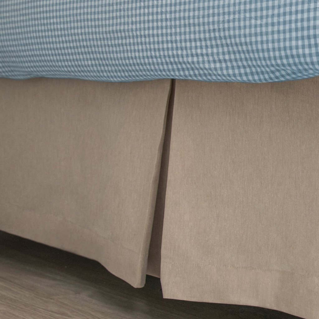 FALDÓN CAMA BEIGE