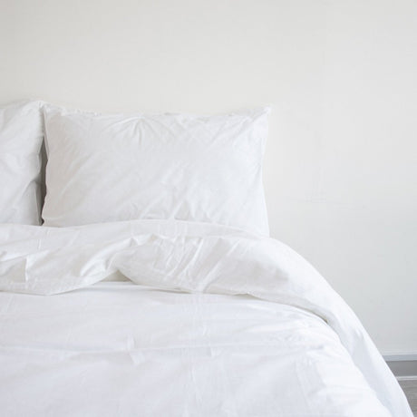 FUNDA DE PLUMÓN SATÍN BLANCO HOTEL