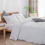 PACK PLUMÓN HIPOALERGÉNICO STANDARD + FUNDA DE PLUMÓN SATÍN BLANCO